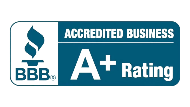 BBB Accredited Business — A+ rating